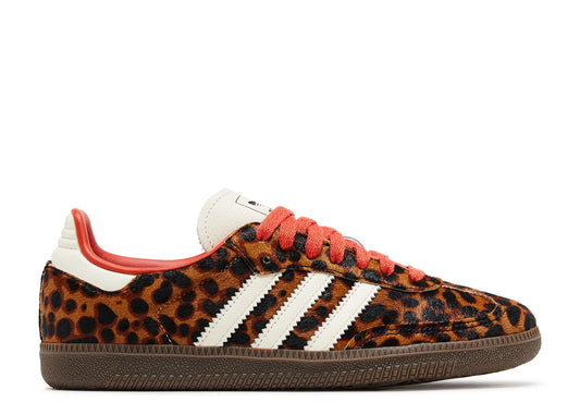 Wmns Adidas Samba OG "Preloved Red Leopard'