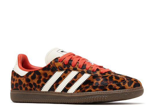 Wmns Adidas Samba OG "Preloved Red Leopard'