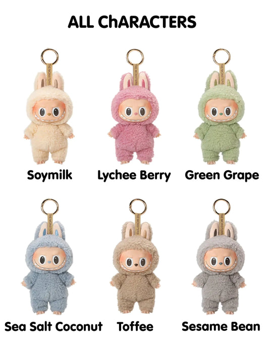 Pop Mart Labubu The Monsters Exciting Macaron Vinyl Plush Pendant Blind Box