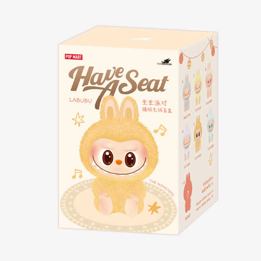 Pop Mart Labubu The Monsters Have A Seat Vinyl Plush Blind Box