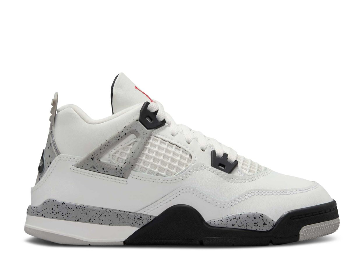 Air Jordan 4 Retro 'White Cement' TD/PS
