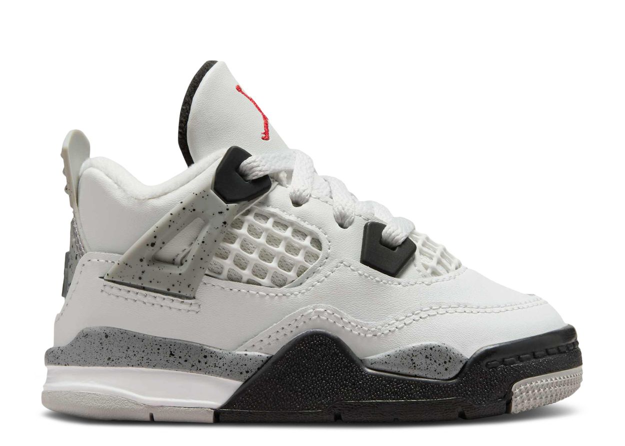 Air Jordan 4 Retro 'White Cement' TD/PS