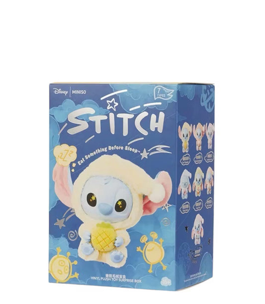 Miniso Disney Stitch Eat Something Before Sleep Vinyl Series Blind Box