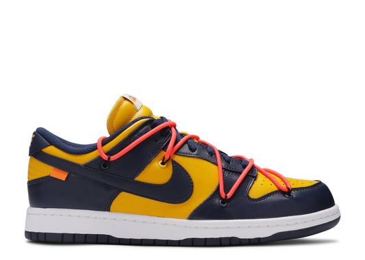 OFF-White Nike Dunk Low  "University Gold"