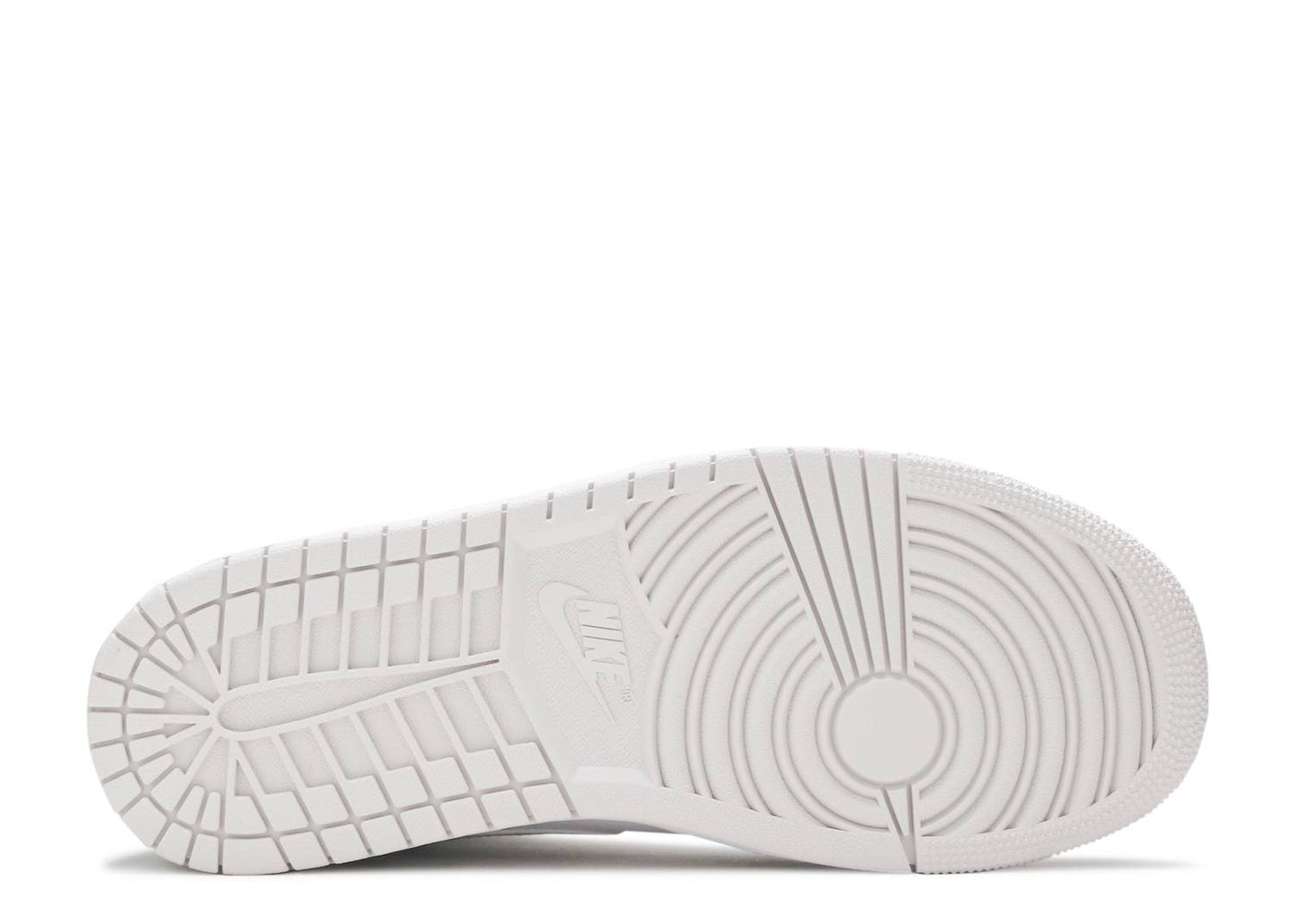 Air Jordan 1 Mid SE GS "Swoosh Logo- Grey Camo"
