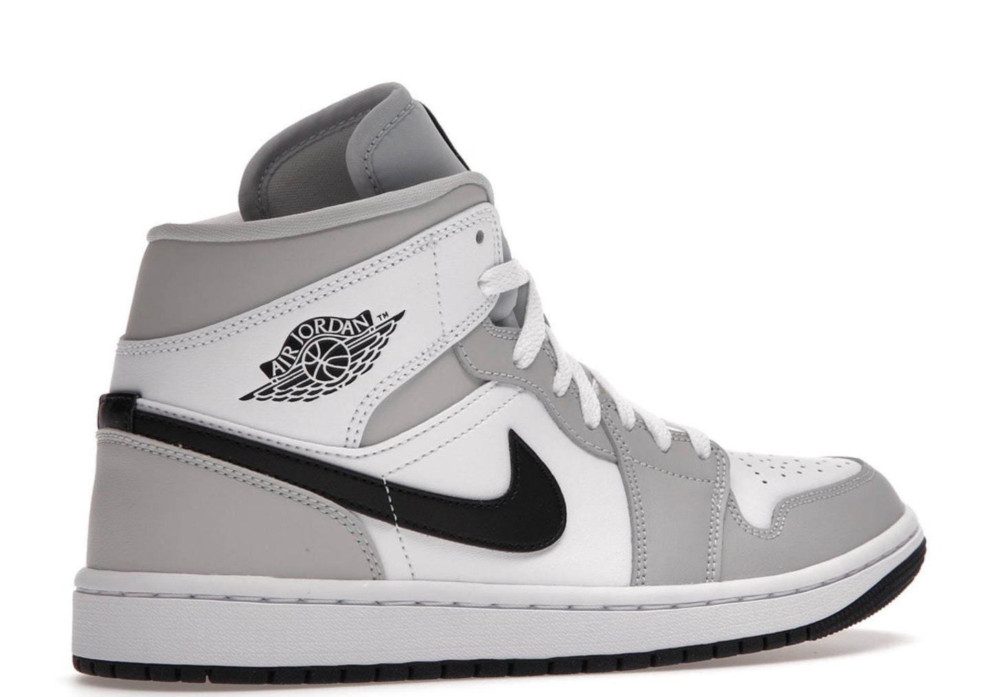 Air Jordan 1 Mid 'Light Smoke Grey'
