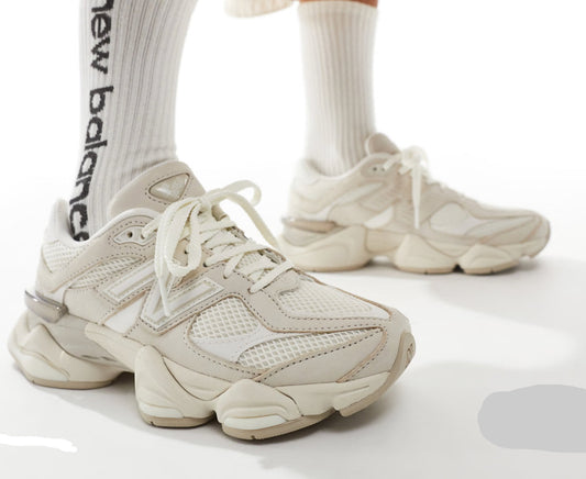 New Balance 9060 “Beige Ribbon Lace"