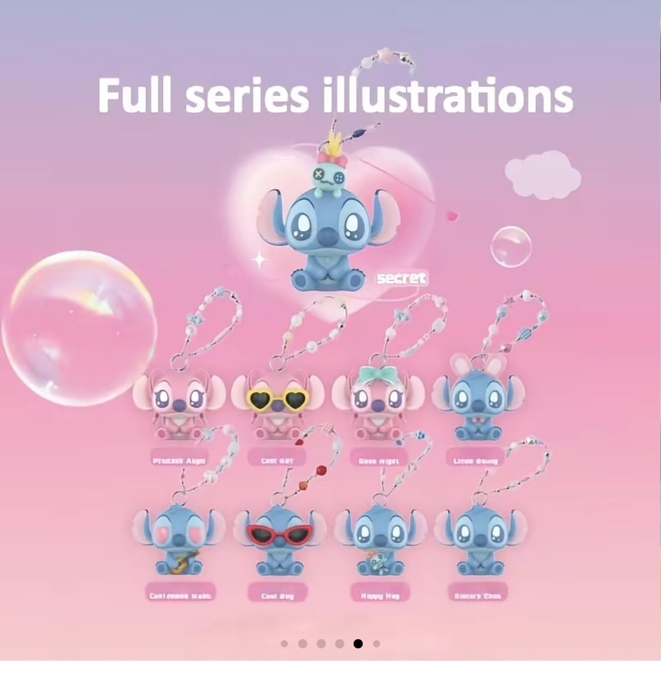 Miniso Disney Stitch Confession Series Blind Box