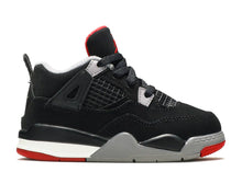 Load image into Gallery viewer, Air Jordan 4 Retro &#39;Bred&#39; TD/PS
