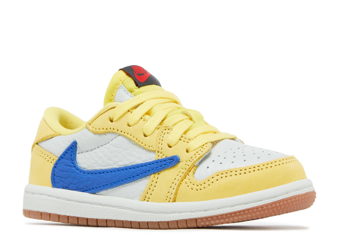 Travis Scott X Air Jordan 1 Retro Low OG Kids TD/PS 'Canary'