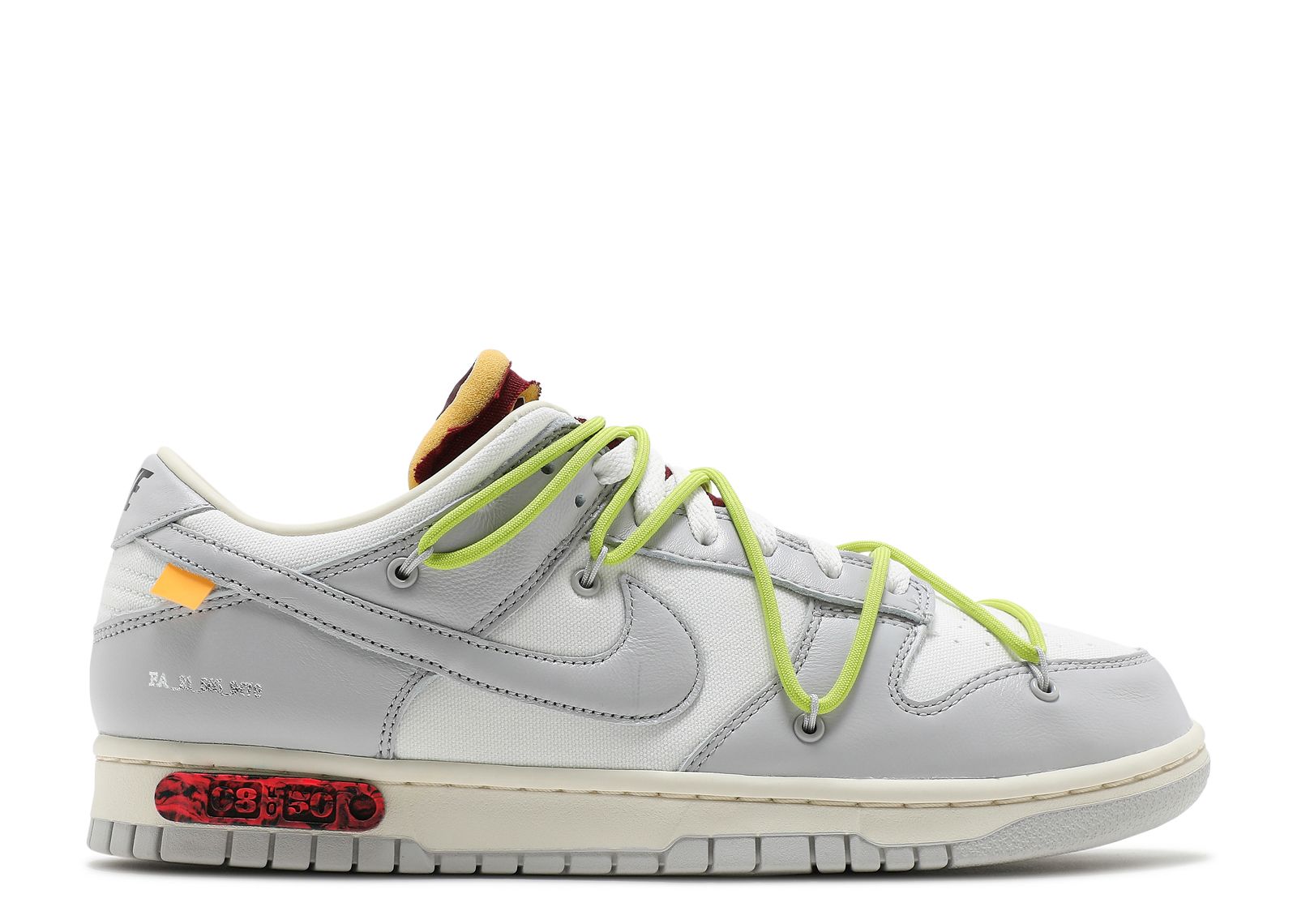 OFF-WHITE × NIKE DUNK LOW 1 OF 50 \"20 Nike Off-White x Dunk Low Lot 01 of 50 for Sale