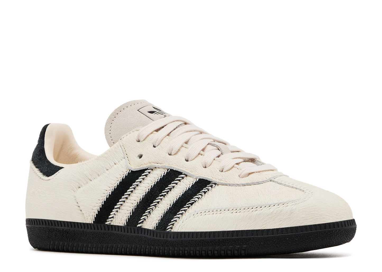 Wmns Adidas Samba OG "Wonder White Black Pony"