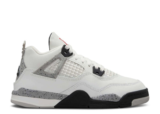 Air Jordan 4 Retro 'White Cement' TD/PS