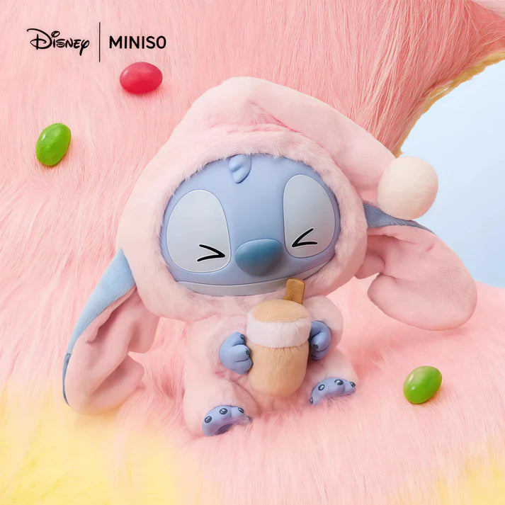 Miniso Disney Stitch Eat Something Before Sleep Vinyl Series Blind Box