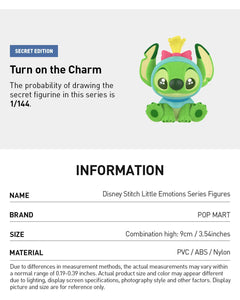 Pop Mart Disney Stitch Little Emotions Series Figure Blind Box