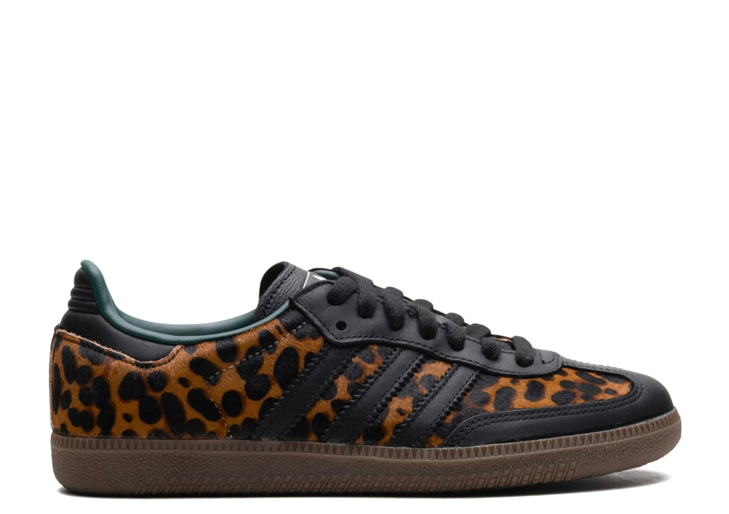 Wmns Adidas Samba OG 'Black Green Leopard'