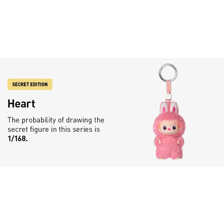 Pop Mart Labubu The Monsters Pin for Love Series A-M Vinyl Plush Pendant Blind Box