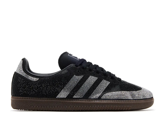 Wmns Adidas Samba OG 'Black Silver Rhinestones'