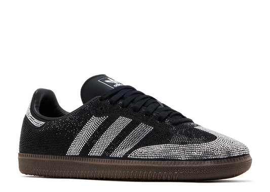Wmns Adidas Samba OG 'Black Silver Rhinestones'