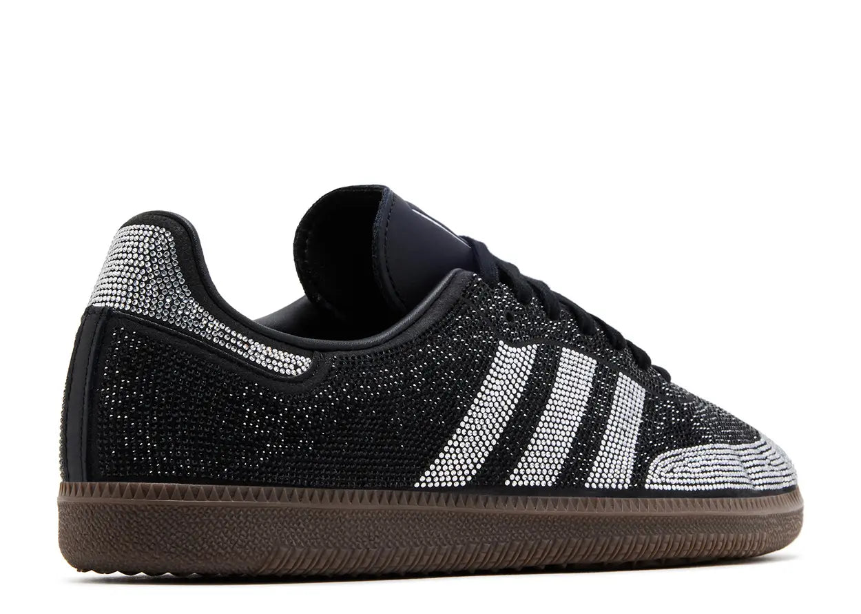 Wmns Adidas Samba OG 'Black Silver Rhinestones'