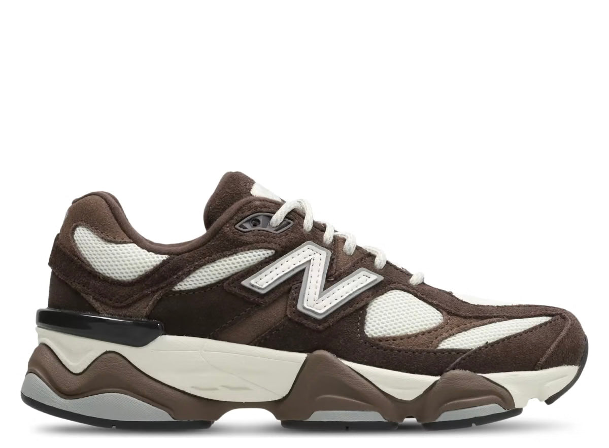 New Balance 9060 GS 'Coffee Brown White'