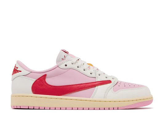 Travis Scott X Air Jordan 1 Low 'Sail Tropical Pink'