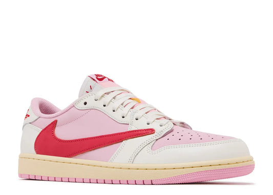 Travis Scott X Air Jordan 1 Low 'Sail Tropical Pink'