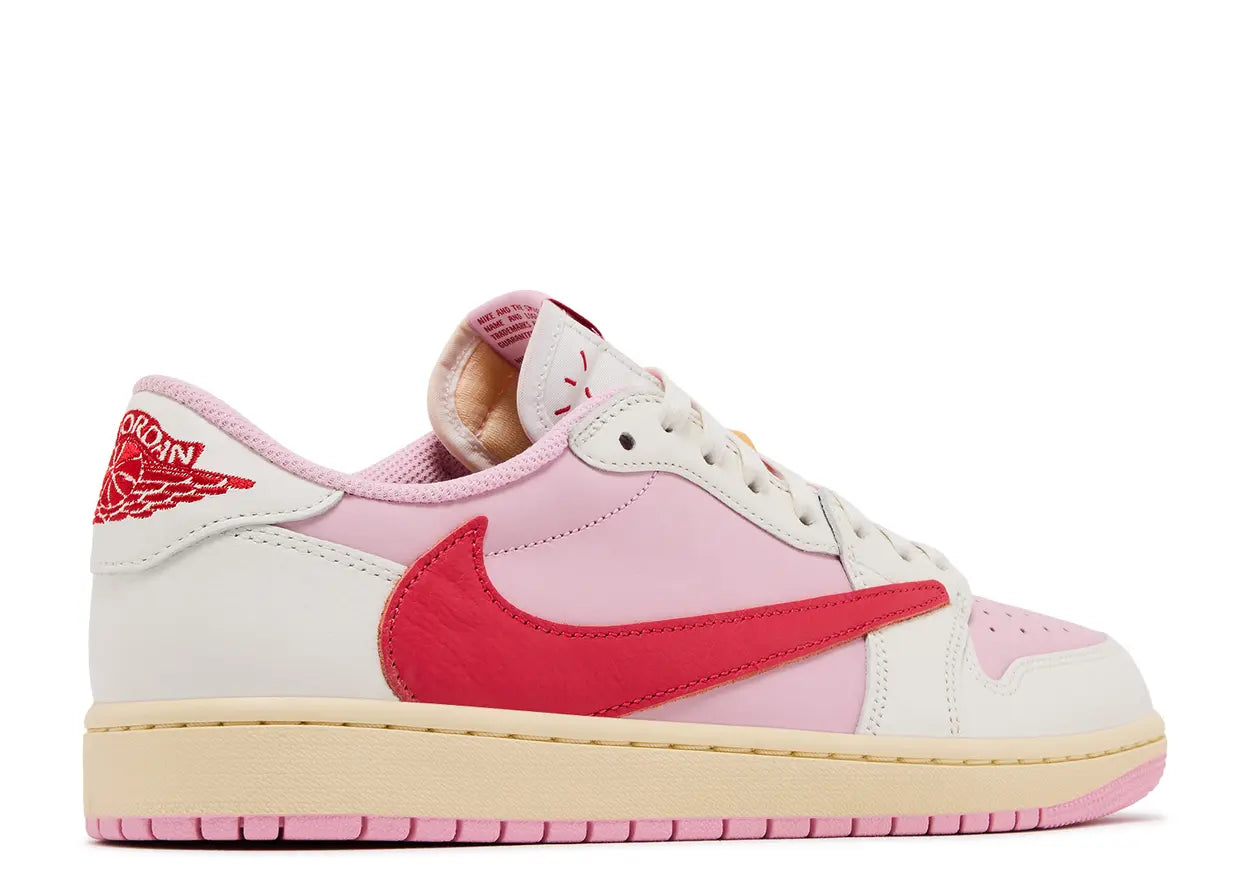 Travis Scott X Air Jordan 1 Low 'Sail Tropical Pink'
