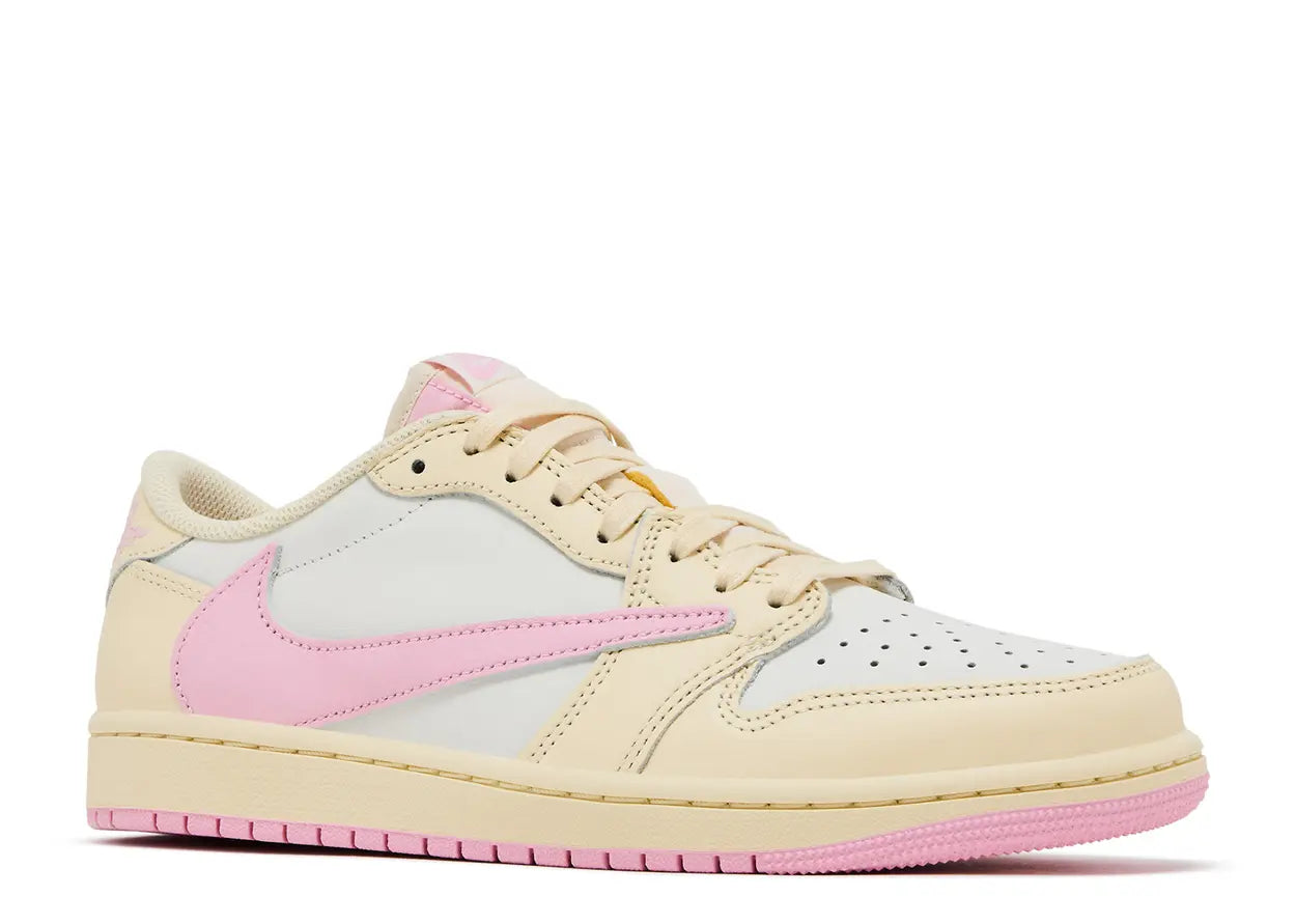 Travis Scott X Air Jordan 1 Low 'Shy Pink'