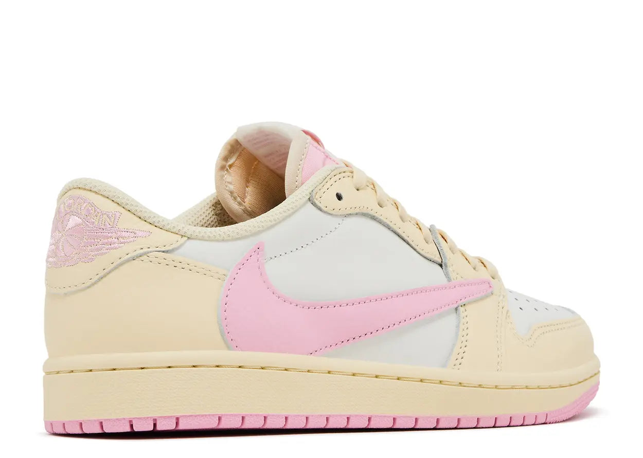Travis Scott X Air Jordan 1 Low 'Shy Pink'
