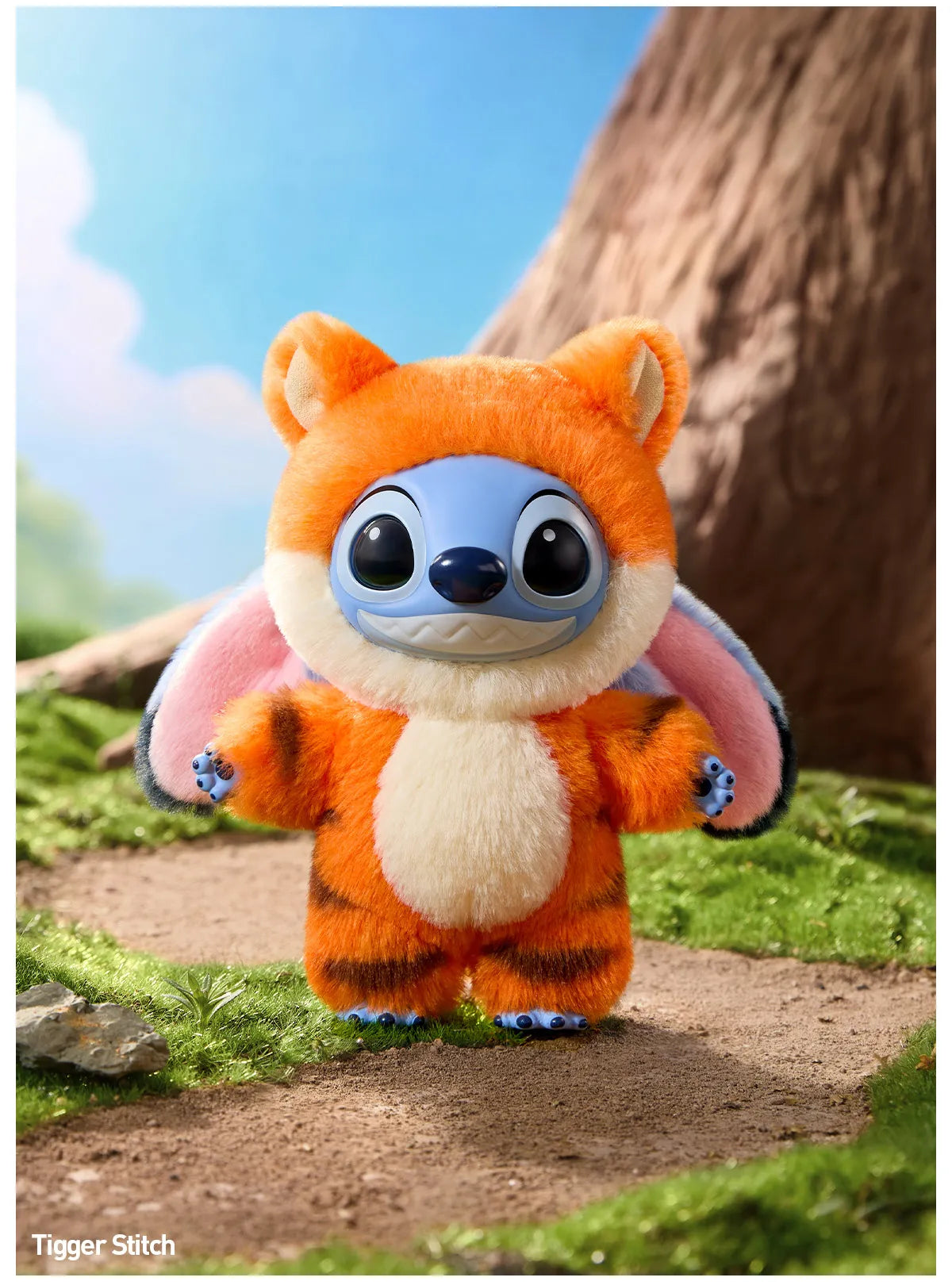Pop Mart Stitch Adventure Series Vinyl Plush Pendant Single Blind Box