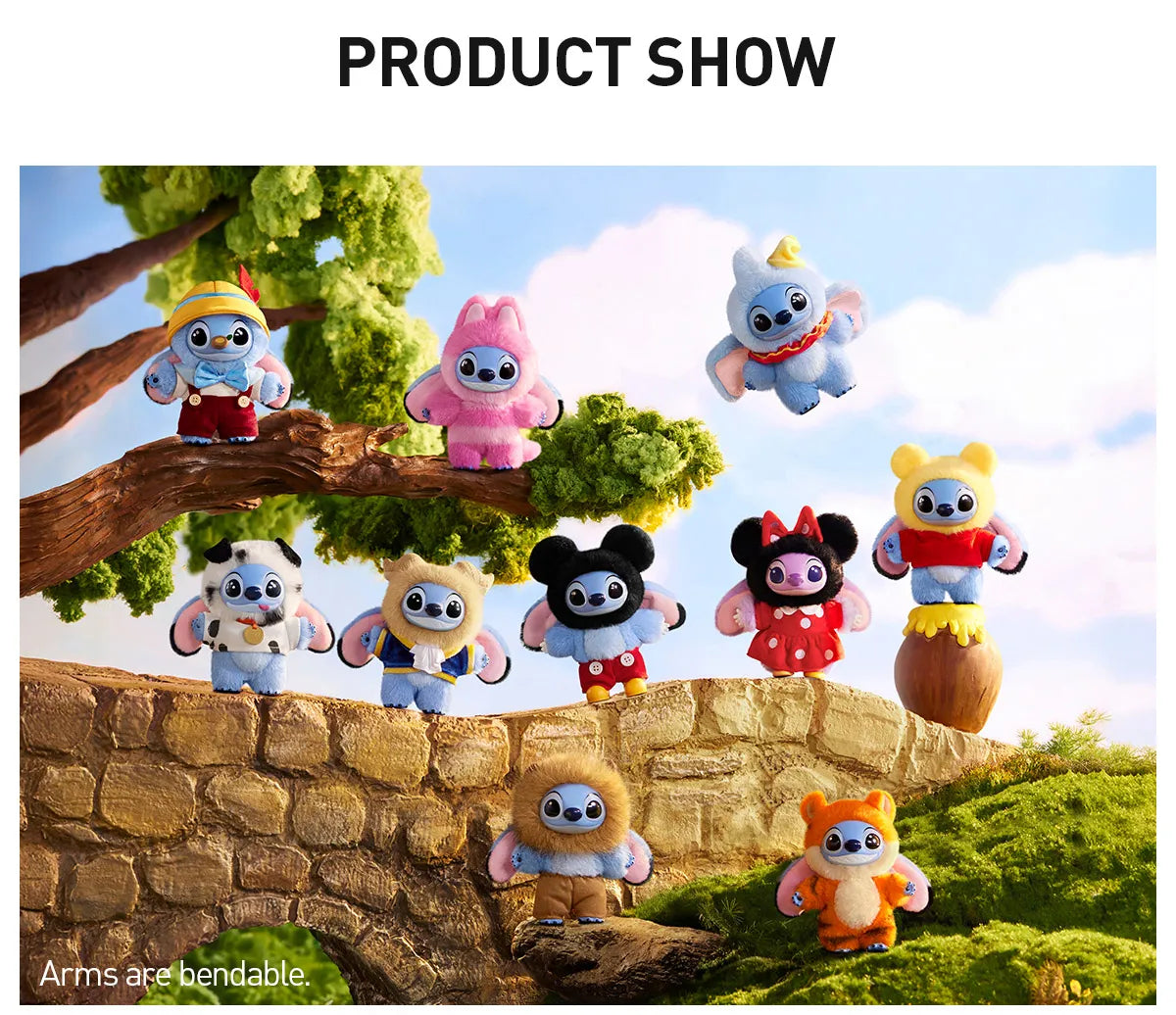Pop Mart Stitch Adventure Series Vinyl Plush Pendant Single Blind Box