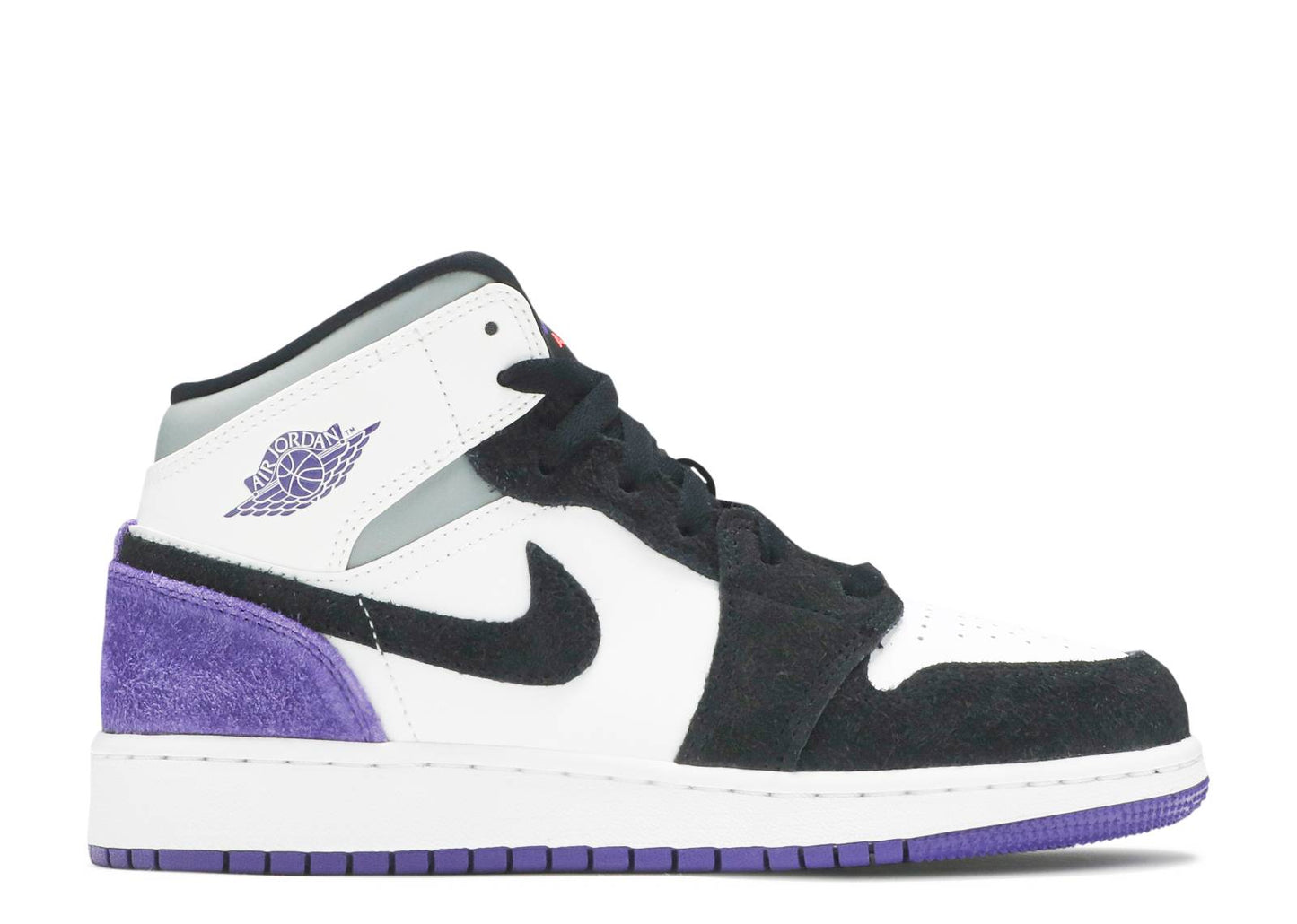 Air Jordan 1 Mid SE GS "Court Purple"