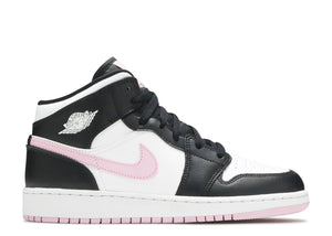 Air Jordan 1 Mid "White Light Arctic Pink"