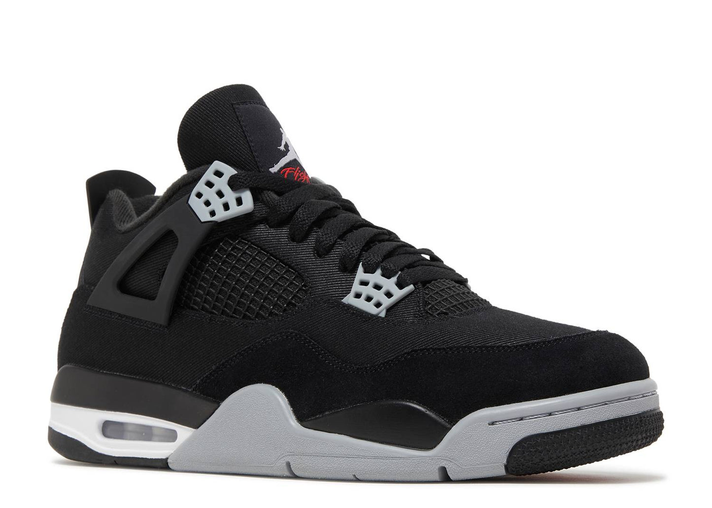 Air Jordan 4 Retro 'Black Canvas'
