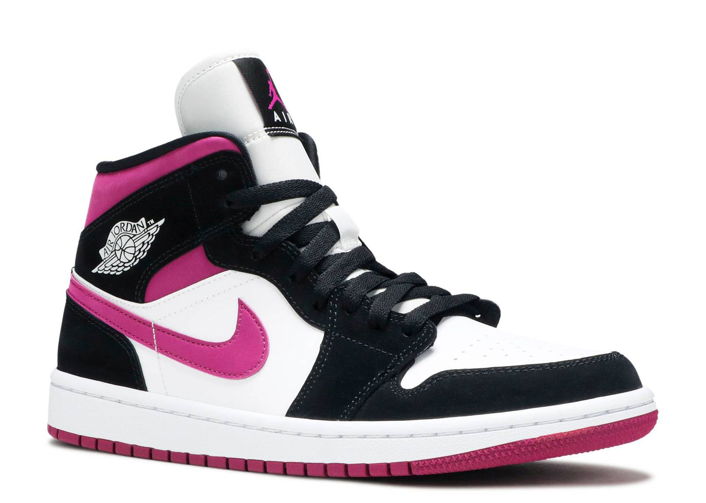 Air Jordan 1 Mid "Black Cactus Flower"