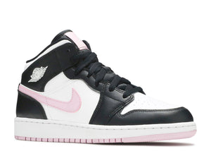 Air Jordan 1 Mid "White Light Arctic Pink"