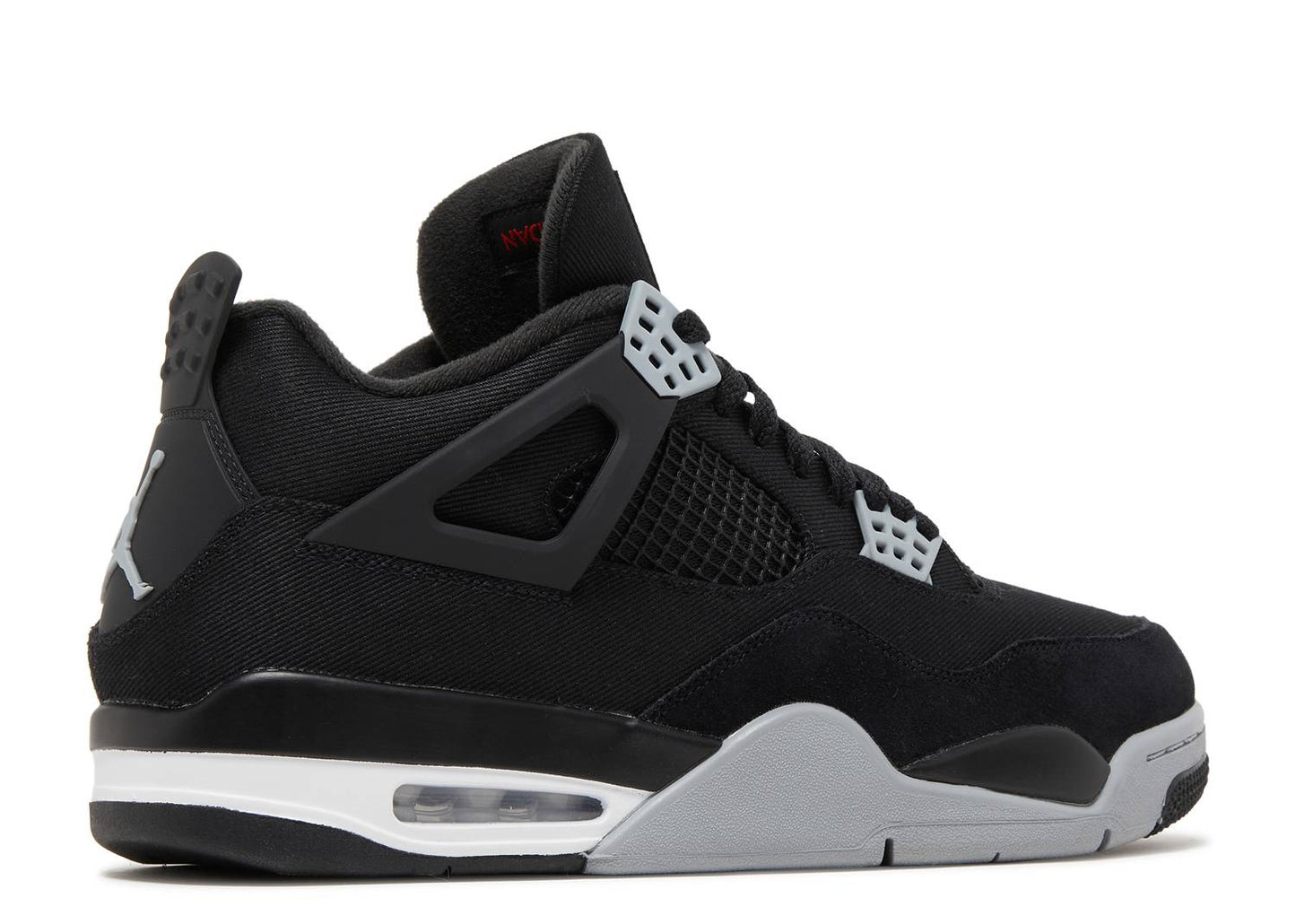 Air Jordan 4 Retro 'Black Canvas'