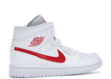 Load image into Gallery viewer, Air Jordan 1 Mid &quot;White University&quot;
