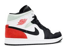 Load image into Gallery viewer, Air Jordan 1 Mid SE &quot;White Black Red Spruce&quot;
