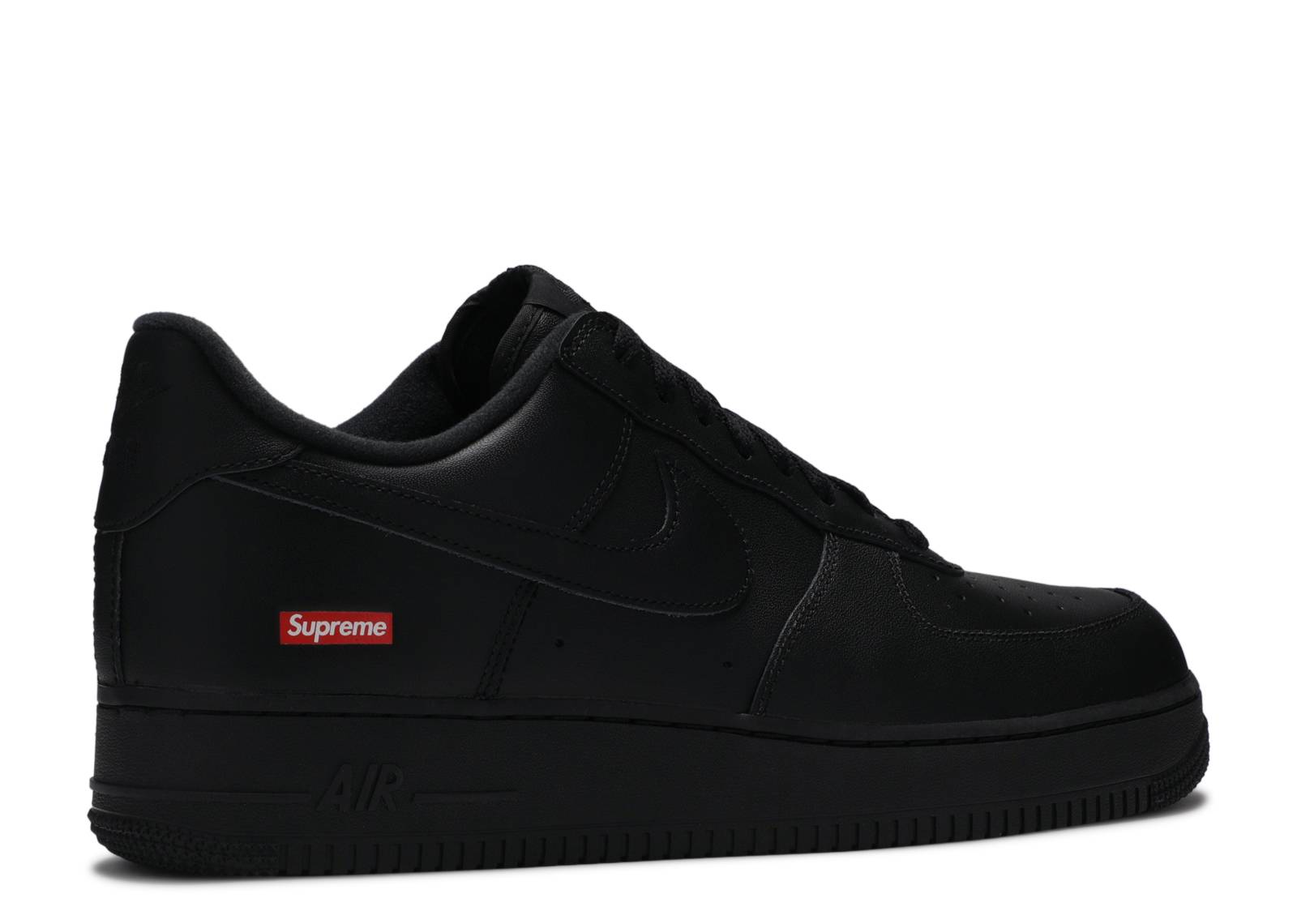 Air force 1 sales supreme box logo