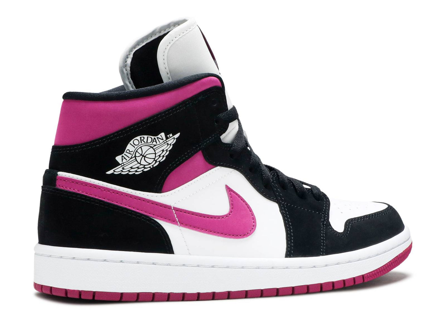 Air Jordan 1 Mid "Black Cactus Flower"