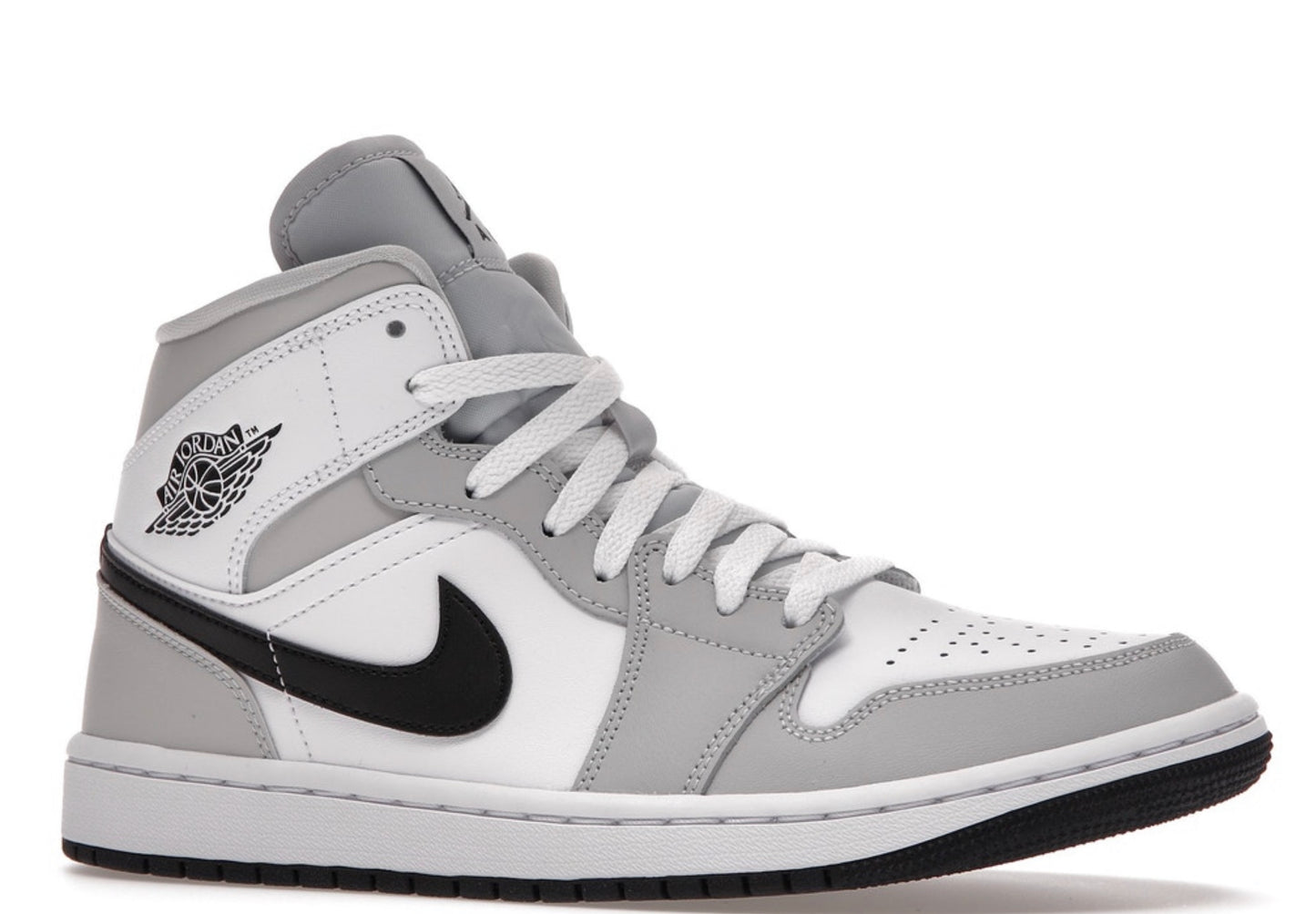 Air Jordan 1 Mid 'Light Smoke Grey'