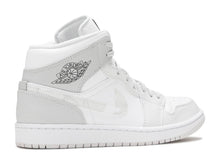 Load image into Gallery viewer, Air Jordan 1 Mid SE GS &quot;Swoosh Logo- Grey Camo&quot;
