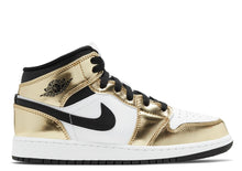 Load image into Gallery viewer, Air Jordan 1 Mid &quot;Metallic Gold&quot;
