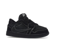 Load image into Gallery viewer, Travis Scott X Air Jordan 1 Low &#39;Black Phantom&#39; PS/TD
