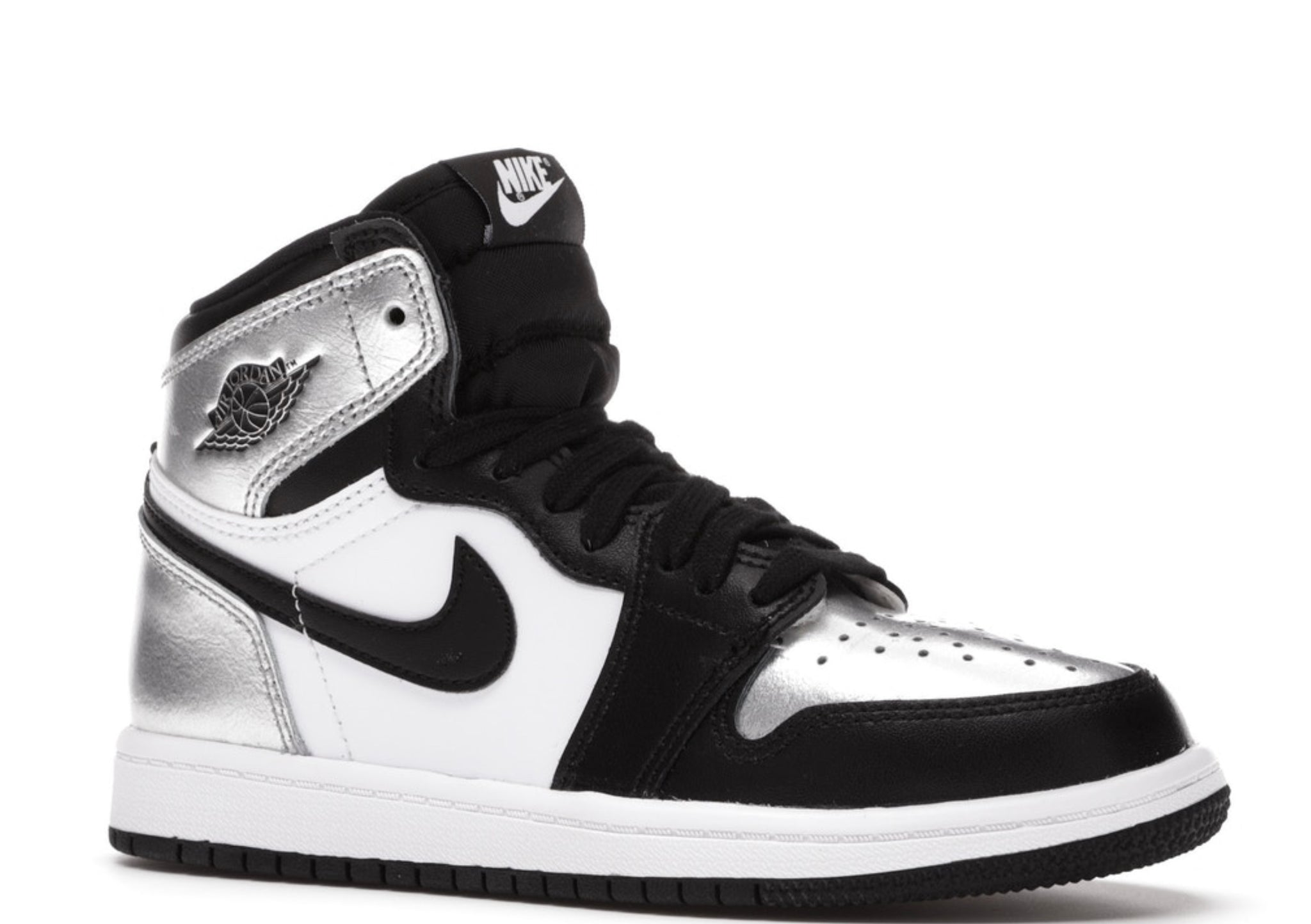 Wmns Air Jordan 1 OG High 'Silver Toe