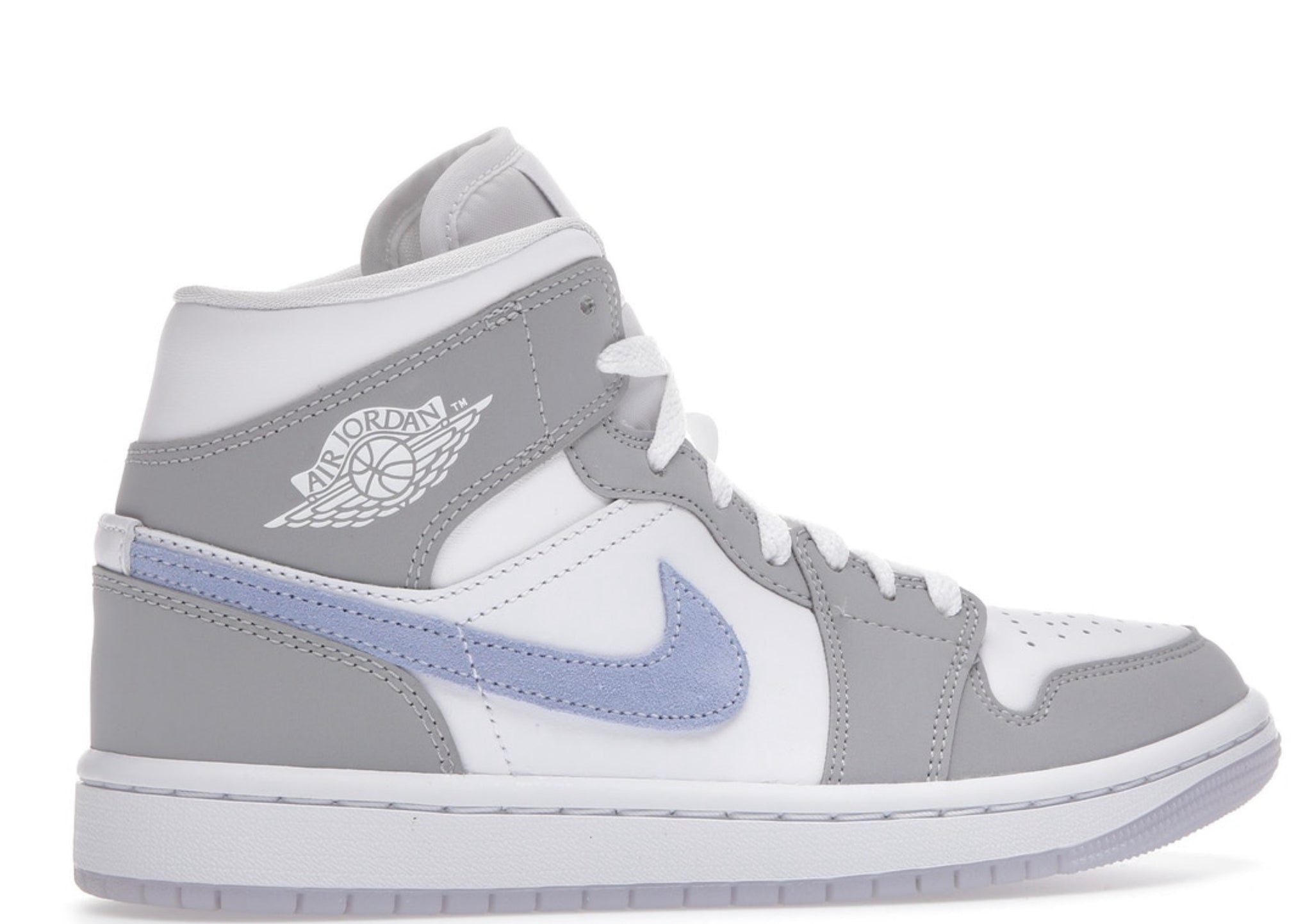 Air jordan 1 hot sale retro mid wolf grey